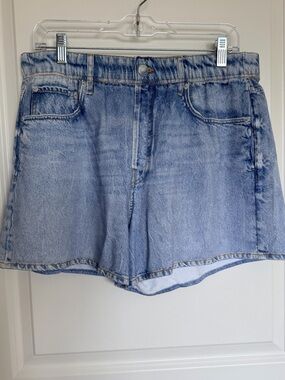 Rag & Bone Miramar Light Wash Denim Women’s High-Rise Short 4” Inseam EC
